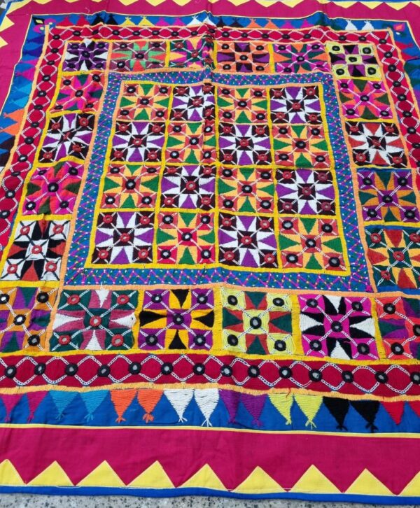 vintage kutchi handwork patch - Image 3