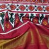9 figure double ikat patan patola saree - Image 2